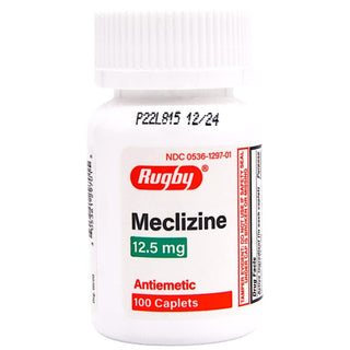 Rugby Meclizine 12.5 Mg - 100 Caplets