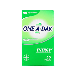 One A Day Energy, Multivitamin/ Multimineral Supplement, 50 Tablets Discontinued