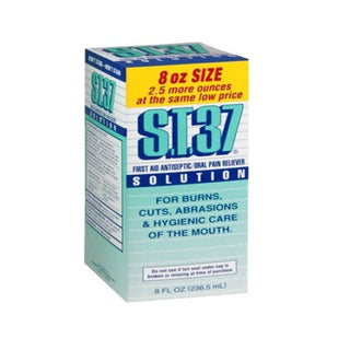 S.t. 37 First Aid Antiseptic Solution And Oral Pain Reliever 8 Oz