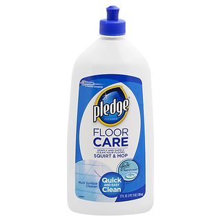 Pledge Floor Care Squirt & Mop Multi Surface Cleaner 27 Fl. Oz. Squeeze Bottle