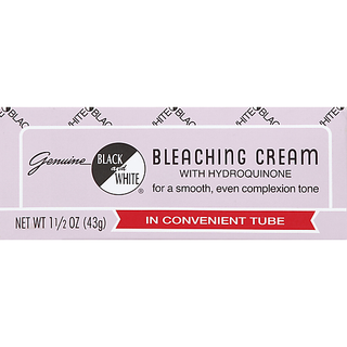 Black and White Genuine & Bleaching Cream 1.5 Oz