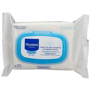 Mustela Facial Cleansing Cloths 25 Ct