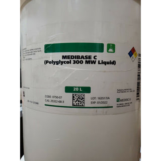 Medibase C (Polyglycol 300 MW Liquid) 20 L EXPIRES: 1/2022