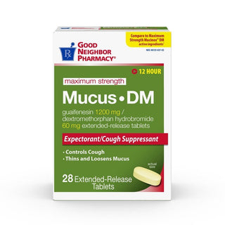Good Neighbor Pharmacy Mucus DM Maximum Strength Extended-Release Tablets 28ct
