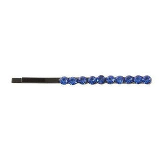 Smoothies Sapphire Crystal Bobbie Pins