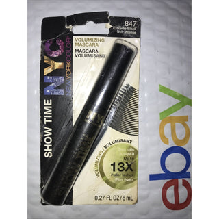 N.y.c. York Color Show Time Volumizing Mascara 847 EXTREME BLACK Sealed NIP