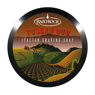 RazoRock Tuscan Oud Shaving Soap 125ml