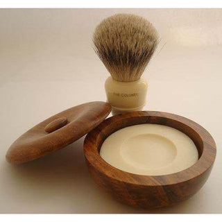 Simpsons Small Wooden Soap Bowl with Soap