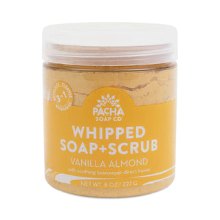 Pacha Soap Company Vanilla Almond Whipped + Scrub