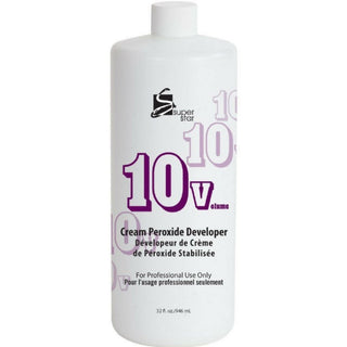 Super Star Cream Peroxide Developer, Volume [10] 4 Oz