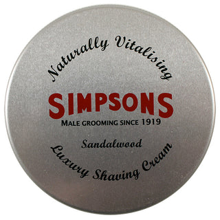 Simpsons Sandalwood Shaving Cream