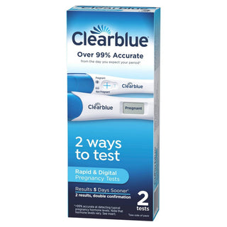 Clearblue Combo Pregnancy Test, Digital And Rapid Detection