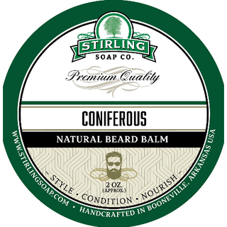 Stirling Soap Co. Coniferous Beard Balm 3 Oz