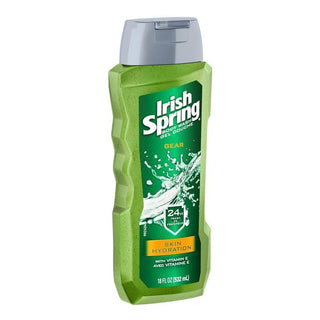 Irish Spring Gear Skin Hydration Body Wash, 18 Oz