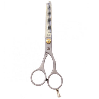 Basic Care Scissor Hair Thinning 6 Inch Gold Trim Basicare