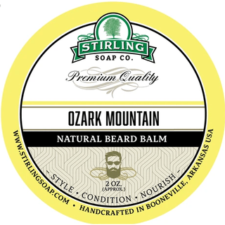 Stirling Soap Co. Ozark Mountain Beard Balm 3 Oz