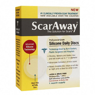 ScarAway Professional Grade Silicone Daily Discs