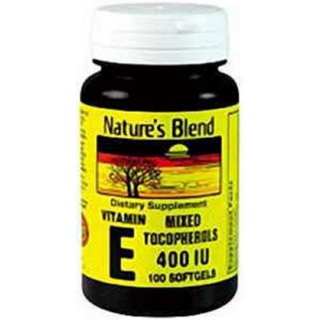 Nature's Blend S Vitamin E Softgels 400 IU