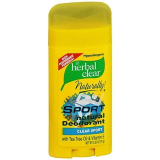 Herbal Clear Naturally! Natural Deodorant, Sport
