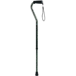 Carex Green Designer Offset Canes