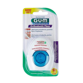 GUM Hilo Dental Orthodontic Floss 50 Usos