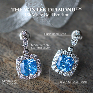 Winter Diamond™ 18K White Gold Earrings