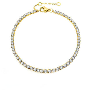 Éclat de Naissance  Personalized Birthstone Tennis Bracelet