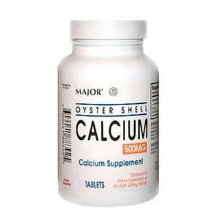 Major Oyster Shell Calcium 500 Mg With Vitamin D