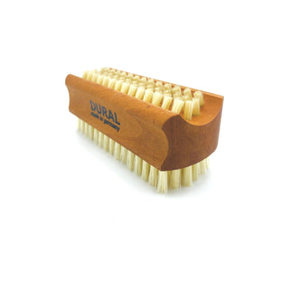 Dural Hand & Nail Brush Pure Natural Bristles Radial Filling Steamed Peer Wood 95mm