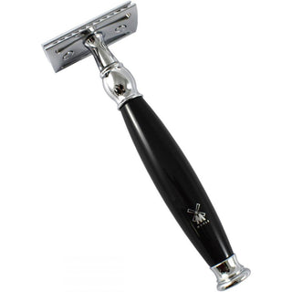 Muhle Sophist Black Double Edge Shaving Safety Razor Germany Royal Shave R44SR