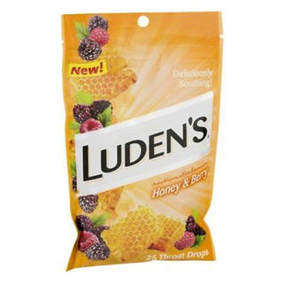Luden's Throat Drops - Honey & Berry - 25ct ( Discontinued )