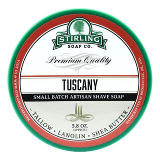 Stirling Soap Co. Tuscany Shaving Collection