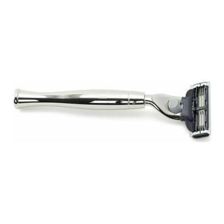 Merkur Mach3 Razor Fitted Chrome Plated