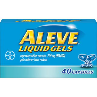Aleve Capsules 220 Mg Pain Reliever/Fever Reducer
