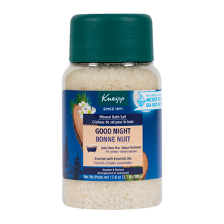 Kneipp Good Night Swiss Stone Pine & Balsam Torchwood Mineral Bath Salt 17.6 oz