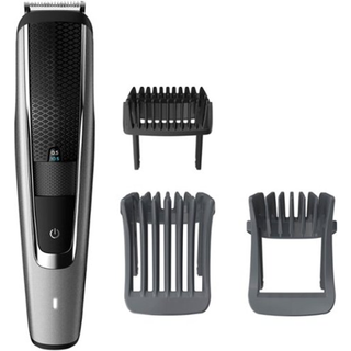 Philips Norelco Beard Trimmer And Hair Clipper Series 5000, BT5502/40 - Black And Silver