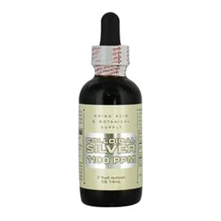 Amino Acid And Botanical Supply Colloidal Silver - 1100 Ppm - 2 Fl Oz