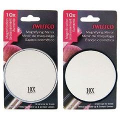 Swissco Suction Cup Mirror 3.5 Inch 10X Magnification