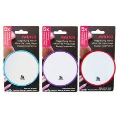 Swissco Suction Cup Mirror 3.5 Inch 5X Magnification