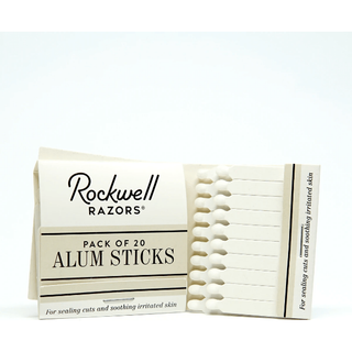 Rockwell Razors Alum Matchsticks Men's Shave Gear 20 Sticks