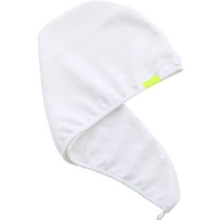 Aquis Essentials Microfiber Hair Turban with Button Closure