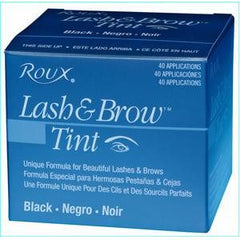 Roux Lash And Brow Tint – Black – 40 Applications – Fast