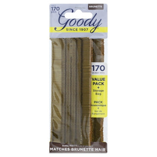 Goody Bobby Pins - Brown - 170ct