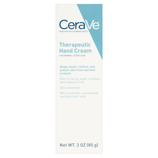 CeraVe Therapeutic Hand Cream For Normal To Dry Skin- 3oz