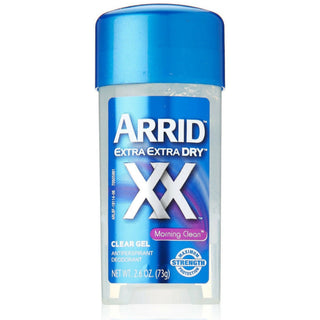 Arrid Extra Dry Antiperspirant Deodorant Clear Gel, Morning Clean, 2.8 Oz