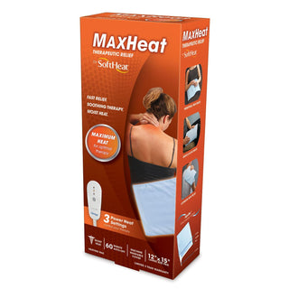 Softheat Max Heating Pad, Therapeutic Relief