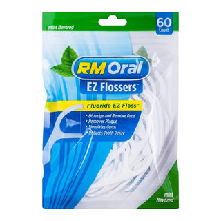 RM Oral EZ Flosser Flossers Mint Flavored