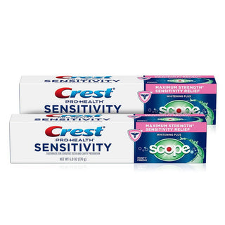 Crest Whitening Pro-Health Sensitivity Plus Scope Toothpaste - 6oz/2pk