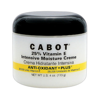 Cabot Vitamina E Crema Intensivo De La Piel Crema De 4 Oz