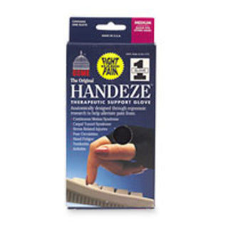 Handeze Therapeutic Support Glove, Black, Medium